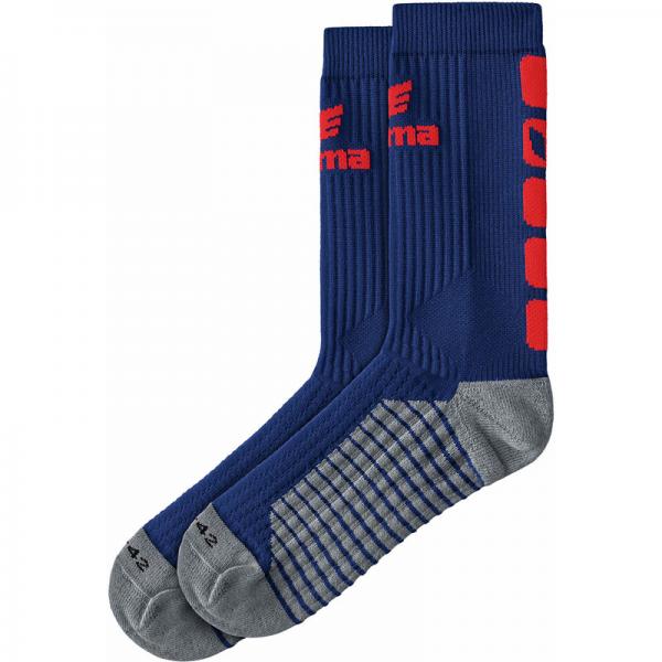 erima Sportsocken CLASSIC 5-C new navy/rot | 31-34