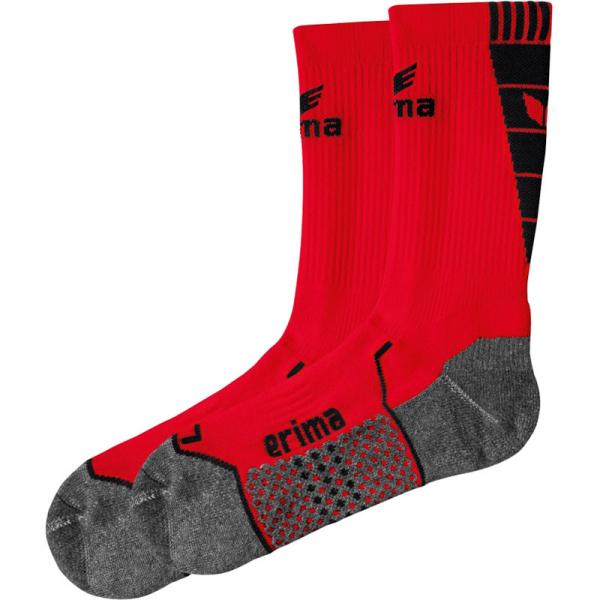 erima Sportsocken TRAINING rot/schwarz | 29-32