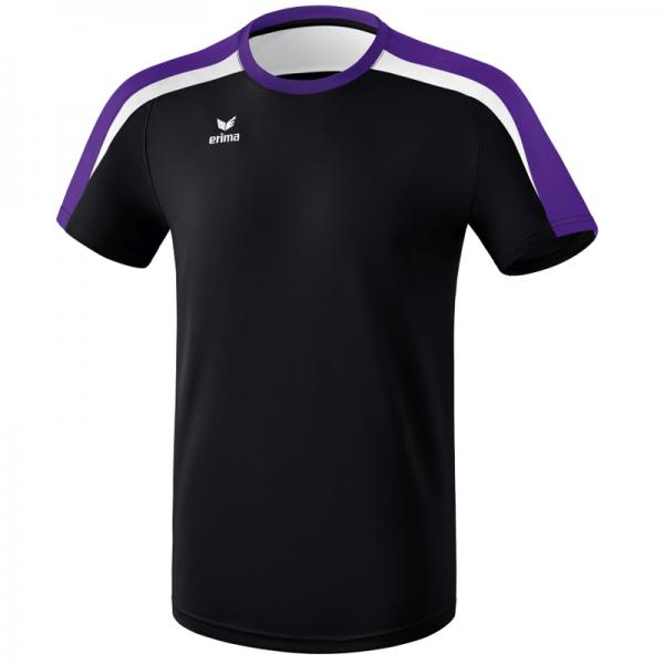 erima T-Shirt LIGA 2.0 schwarz/violet/weiß | 116