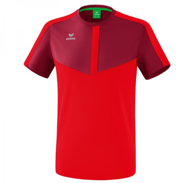 erima T-Shirt SQUAD bordeaux/ rot | 152
