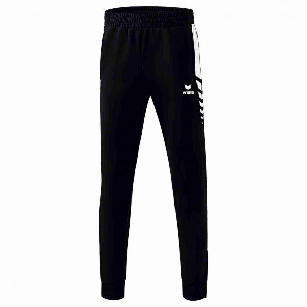 erima Trainingshose SIX WINGS schwarz/weiß | 116