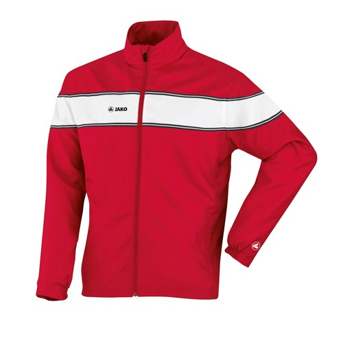 Jako Präsentationsjacke PLAYER rot/weiß | S