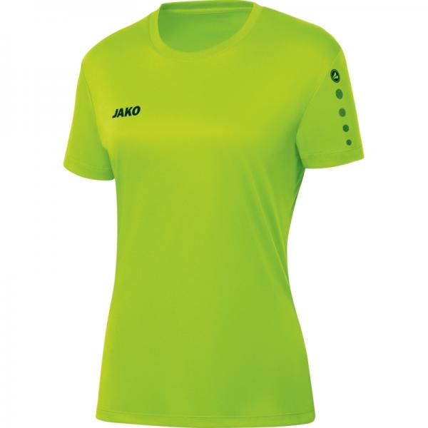 Jako Damen-Trikot TEAM - kurzarm neongrün | 34