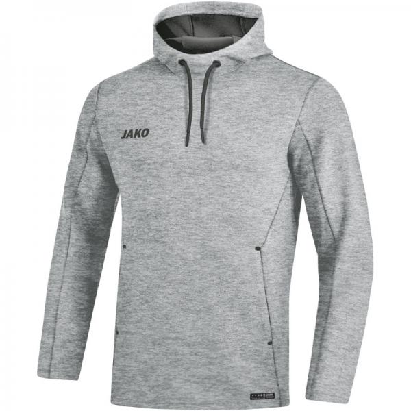 Jako Hoodie PREMIUM BASICS hellgrau meliert | S