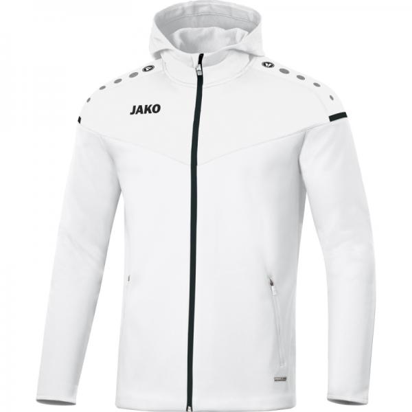 Jako Kapuzenjacke Champ 2.0 weiß | S