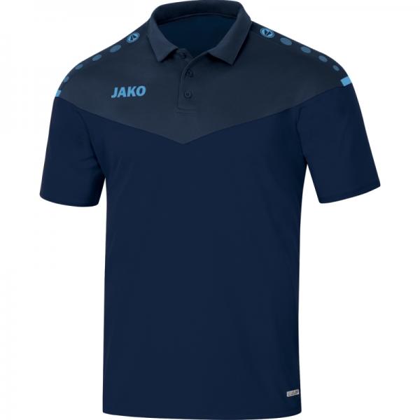 Jako Poloshirt Champ 2.0 marine/darkblue/skyblue | 140