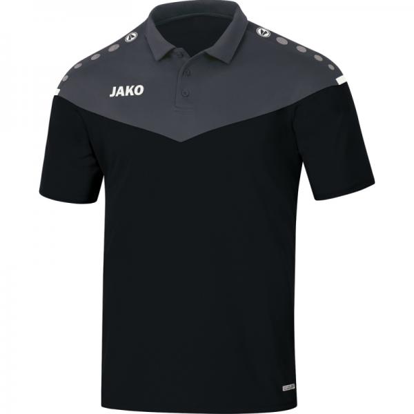 Jako Poloshirt Champ 2.0 schwarz/anthrazit | 140