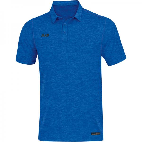 Jako Poloshirt PREMIUM BASICS royal meliert | S