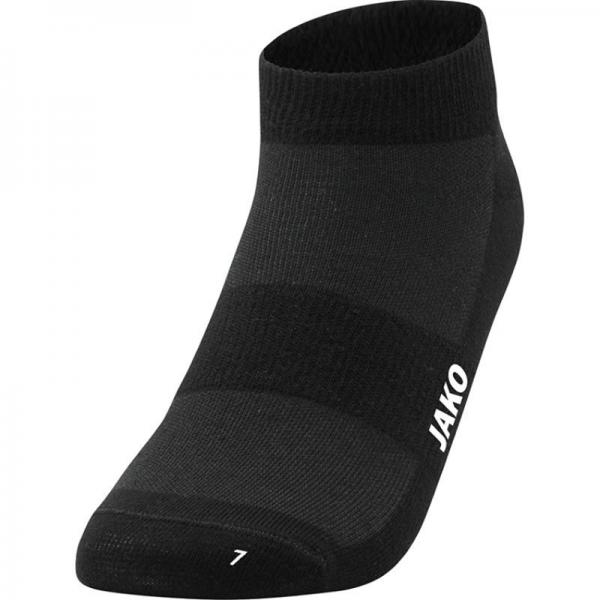 Jako Sportsocken FÜSSLINGE (3er-Pack) schwarz | 35-38