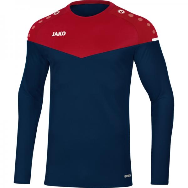 Jako Sweatshirt Champ 2.0 marine/chili rot | 116