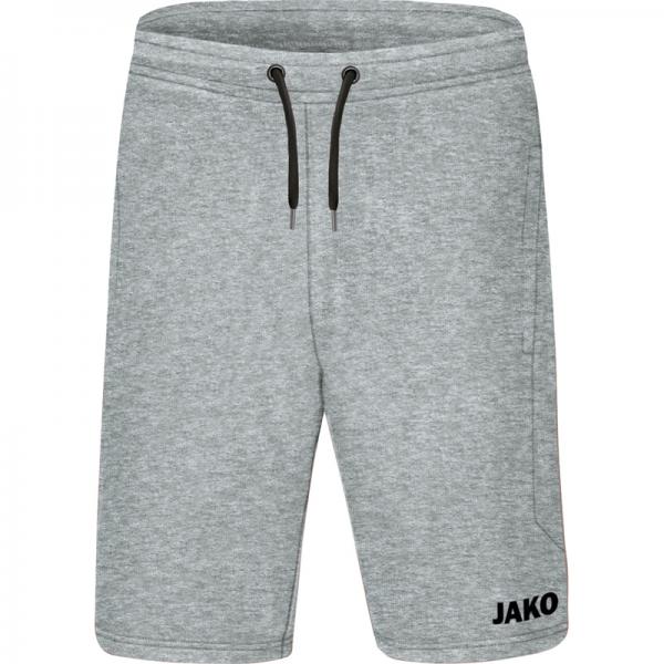 Jako Sweatshort BASE hellgrau meliert | 128