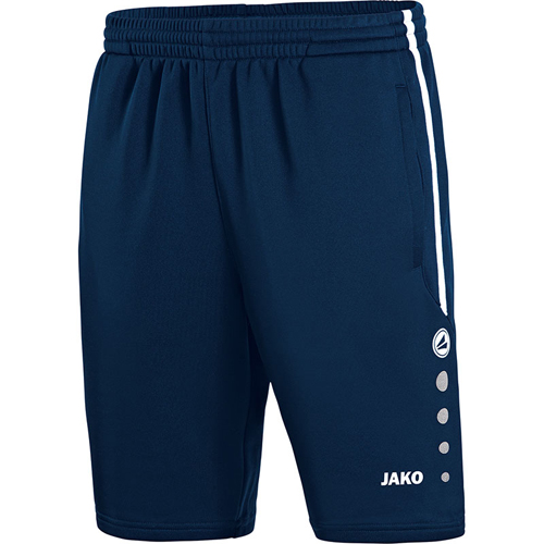 Jako Trainingsshort ACTIVE marine/weiß | 128