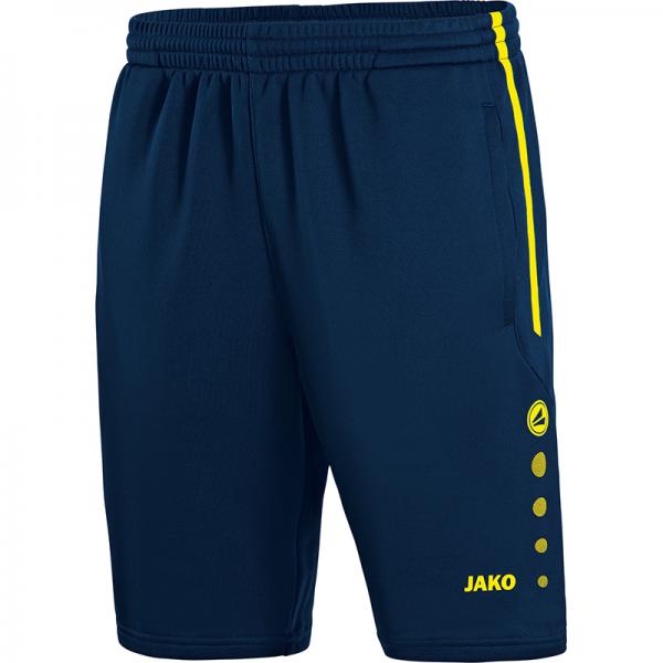 Jako Trainingsshort ACTIVE marine/neongelb | 128