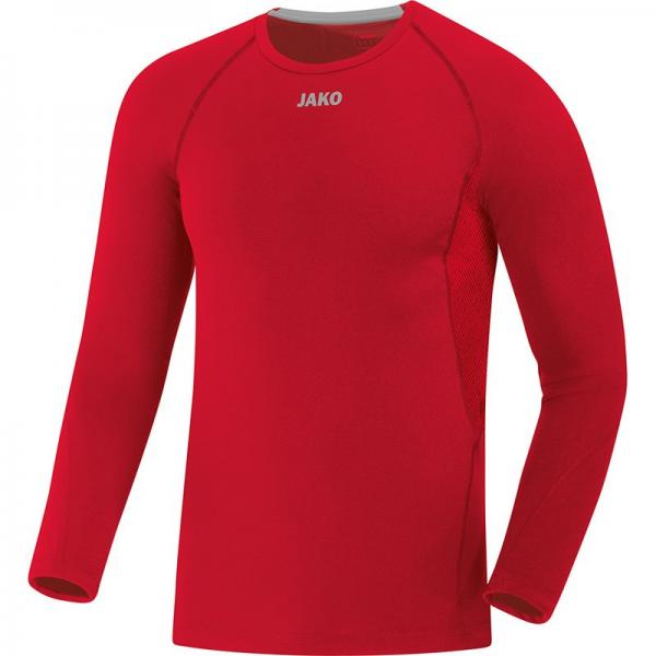 Jako Unterziehhemd COMPRESSION 2.0 - langarm rot | M