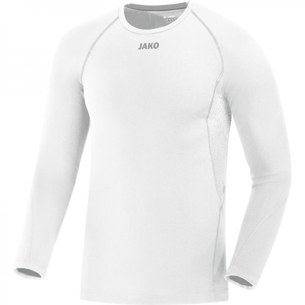 Jako Unterziehhemd COMPRESSION 2.0 - langarm weiß | XL