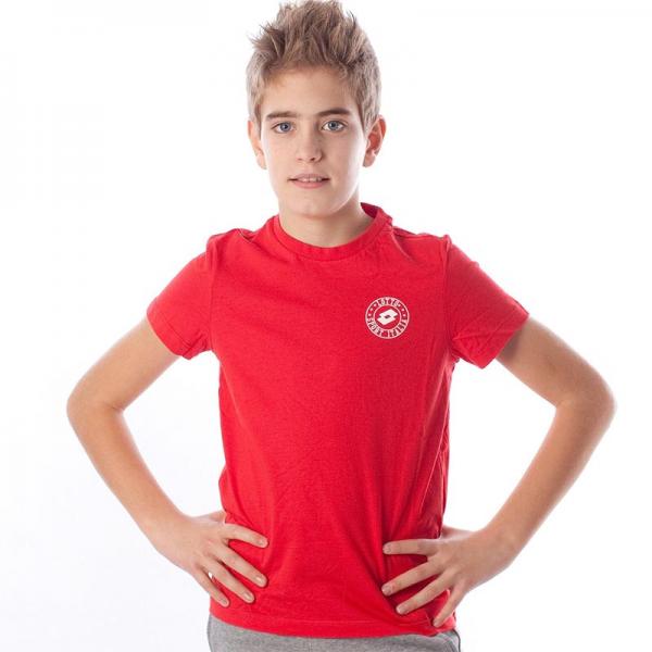 Lotto Trainingsset (T-Shirt und Short) (red/white) 