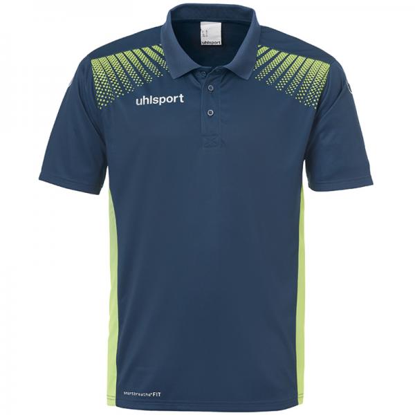 uhlsport Poloshirt GOAL petrol/flash grün | 140