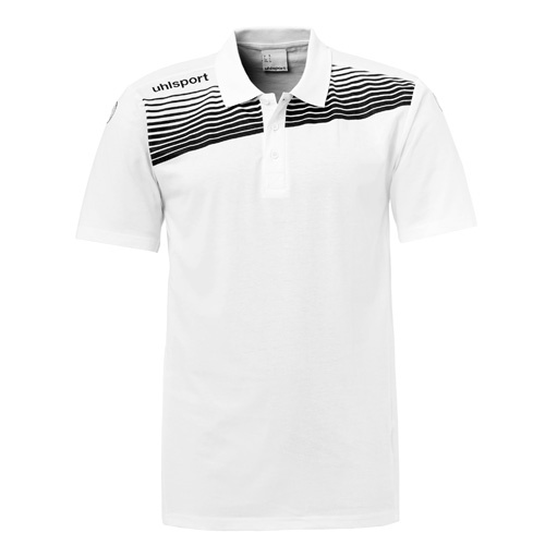 uhlsport Poloshirt LIGA 2.0 weiß/schwarz | 140