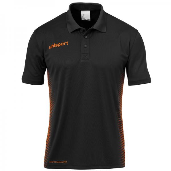 uhlsport Poloshirt SCORE schwarz/fluo orange | 140
