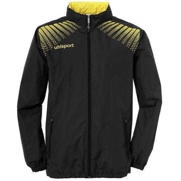 uhlsport Regenjacke GOAL schwarz/limonengelb | 140