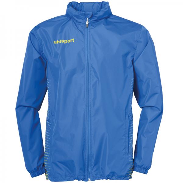 uhlsport Regenjacke SCORE azurblau/limonengelb | 116