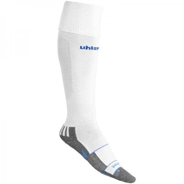 uhlsport Stutzenstrumpf TEAM PRO PLAYER weiß/azurblau | 28-32