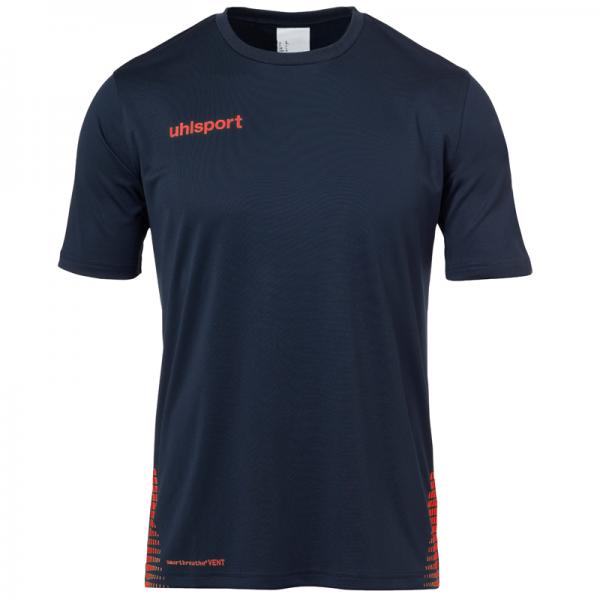 uhlsport Trainingsshirt SCORE marine/fluo rot | 116