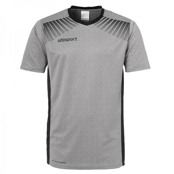 uhlsport Trikot GOAL - kurzarm dark grey melange/schwarz | 116 | Kurzarm