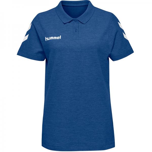 hummel Damen-Poloshirt GO COTTON true blue | XS
