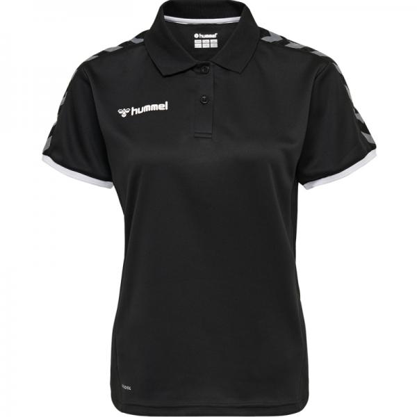 hummel Damen-Poloshirt HML AUTHENTIC black/white | XS | Kurzarm