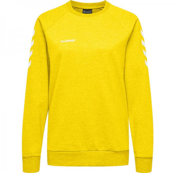 hummel Damen-Sweatshirt GO COTTON sports yellow | XL