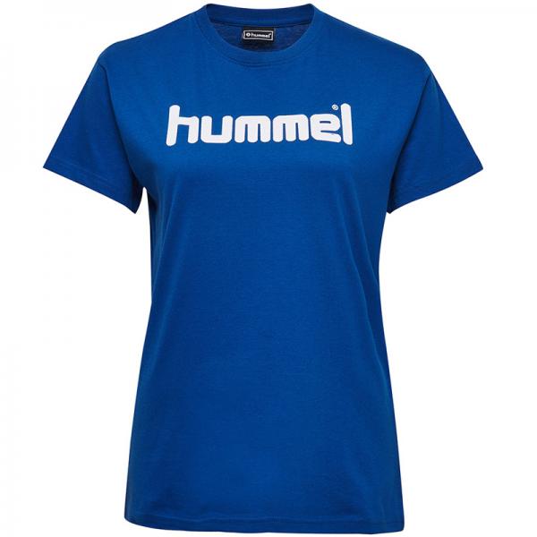 hummel Damen-T-Shirt GO COTTON true blue | XS
