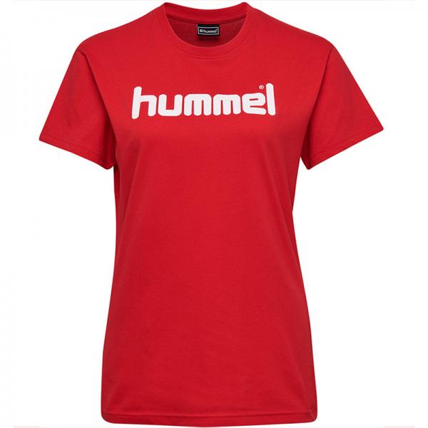 hummel Damen-T-Shirt GO COTTON true red | XS