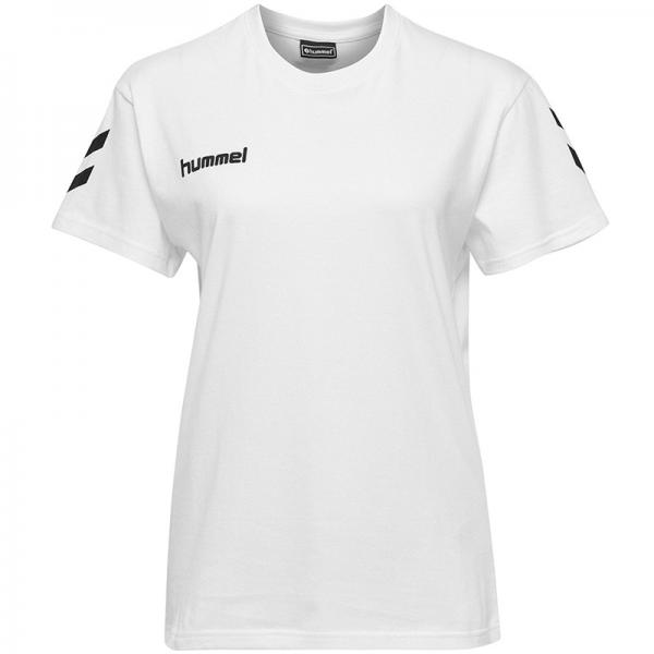 hummel Damen-T-Shirt GO COTTON white | XS
