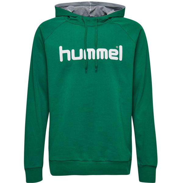 hummel Hoodie GO COTTON LOGO evergreen | 116