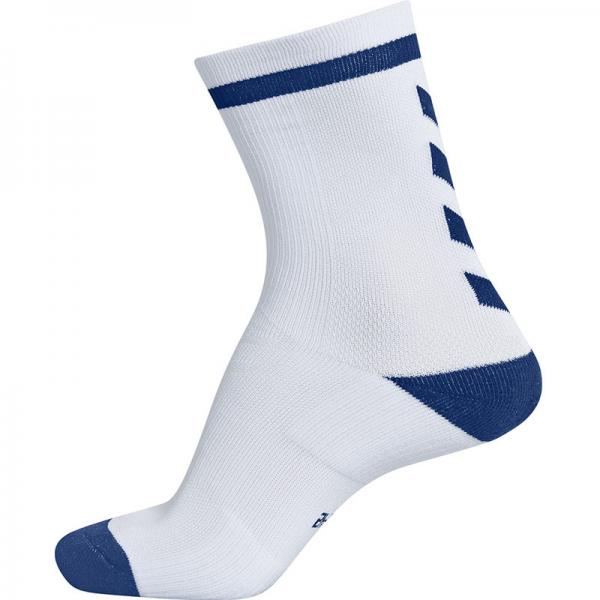 hummel Sportsocken ELITE INDOOR LOW white/true blue | 31-34