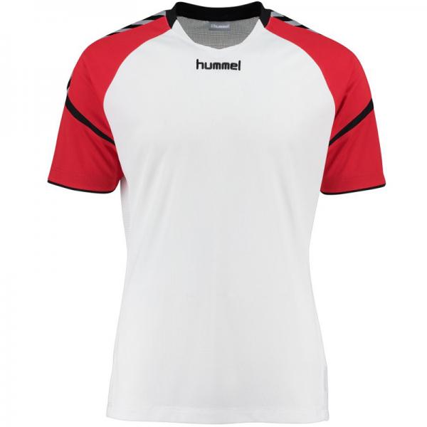 hummel Trikot AUTHENTIC CHARGE white/true red | 128 | Langarm