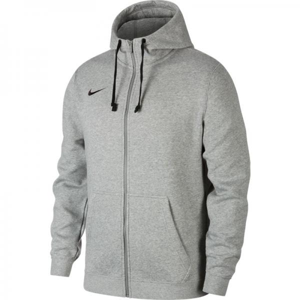 Nike Sweatjacke TEAM CLUB 19 dark grey heather/white | L