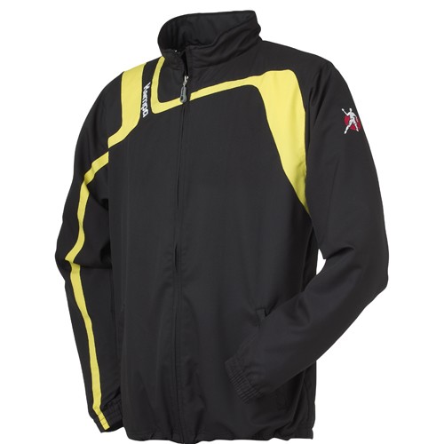 Kempa Präsentationsjacke ASPIRE schwarz/limone | S