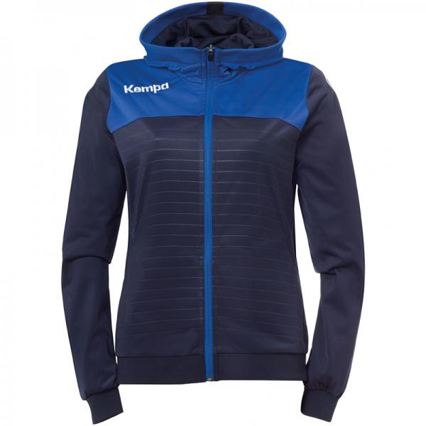 Kempa Damen-Kapuzenjacke EMOTION 2.0 marine/royal | S