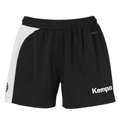 Kempa Damen-Short PEAK schwarz/weiß | XS