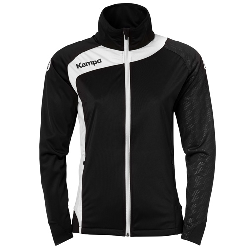 Kempa Damen-Trainingsjacke PEAK schwarz/weiß | XS