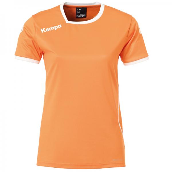 Kempa Damen-Trikot CURVE light orange/weiß | XS