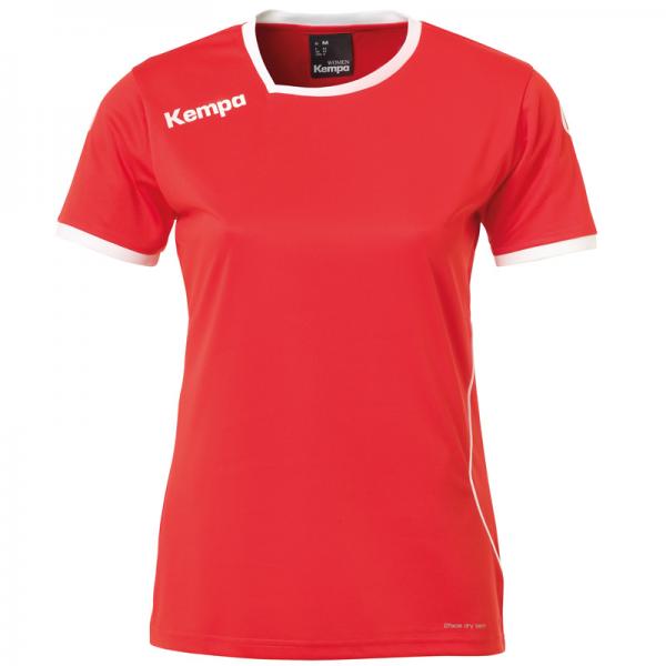 Kempa Damen-Trikot CURVE rot/weiß | XL