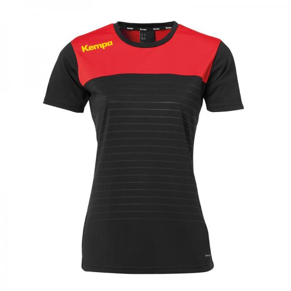 Kempa Damen-Trikot EMOTION 2.0 schwarz/rot/gelb | XS