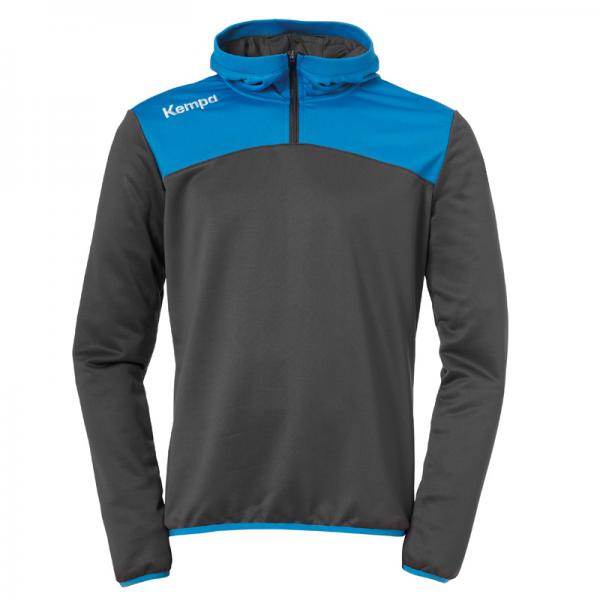Kempa Hoodie EMOTION 2.0 anthrazit/kempablau | 116