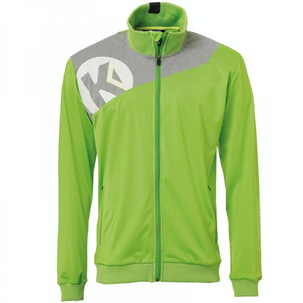 Kempa Polyesterjacke CORE 2.0 hope grün/dark grau melange | 116