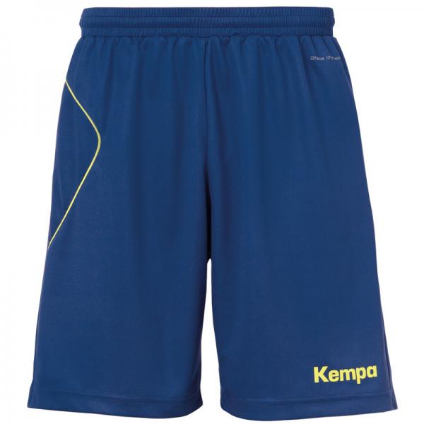 Kempa Short CURVE deep Blau/fluo gelb | 116