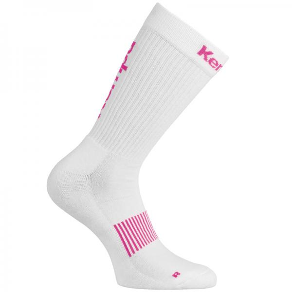 Kempa Sportsocken LOGO CLASSIC weiß/pink | 31-35