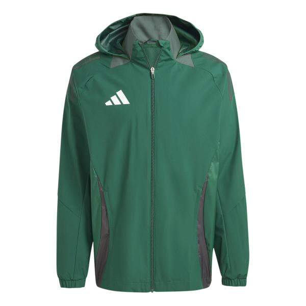 adidas Allwetterjacke TIRO 24 COMPETITION team dark green/white | XS